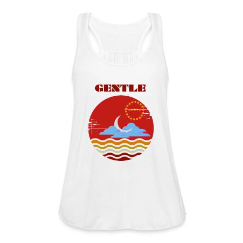 Classic Retro Sunset - Women's Flowy Tank Top by Bella