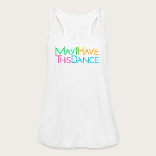 MAYI logo Multi color neon - Women's Flowy Tank Top by Bella