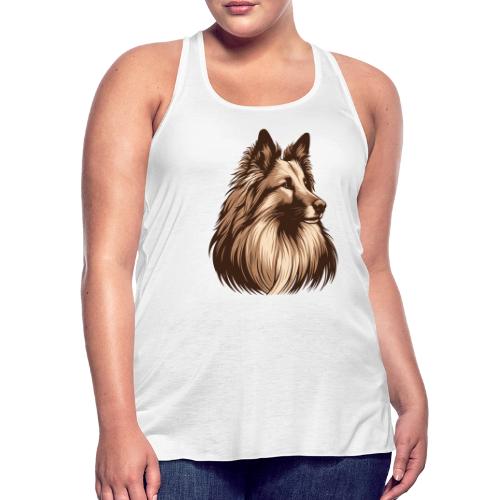 Groenendael - Women's Flowy Tank Top by Bella
