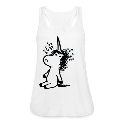 unicornio lloron - Women's Flowy Tank Top by Bella