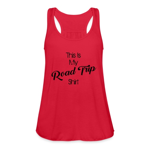 road trip - Women's Flowy Tank Top by Bella