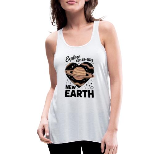 Explore Kepler-452b – New Earth Adventure - Women's Flowy Tank Top by Bella