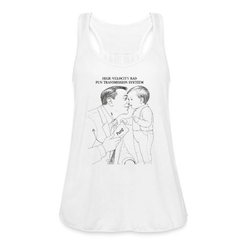 Dad Joke Blueprint T-Shirt - Women's Flowy Tank Top by Bella