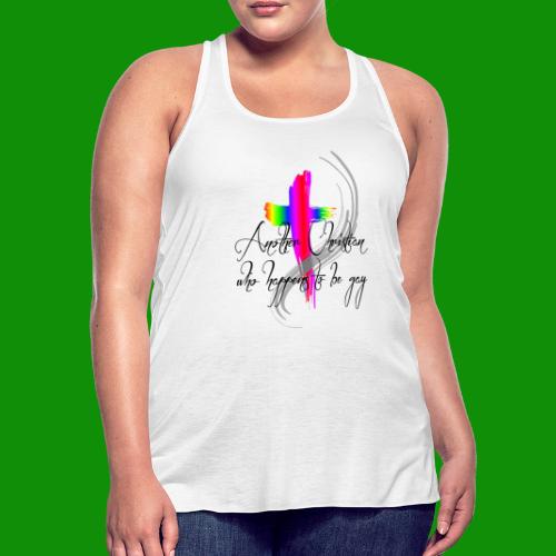 Another Gay Christian - Women's Flowy Tank Top by Bella
