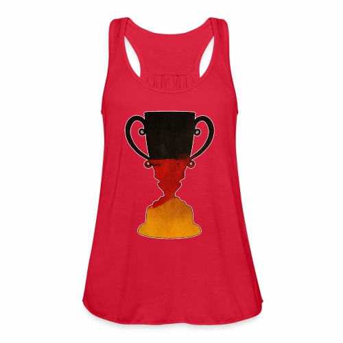 Germany trophy cup gift ideas - Women's Flowy Tank Top by Bella