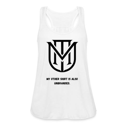 My Other Shirt Is Also Unbranded T-Shirt | Quiet L - Women's Flowy Tank Top by Bella