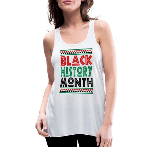 Black History Month 2016 - Women's Flowy Tank Top by Bella