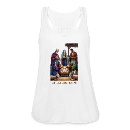 Three Wise Men T-Shirt - Women's Flowy Tank Top by Bella