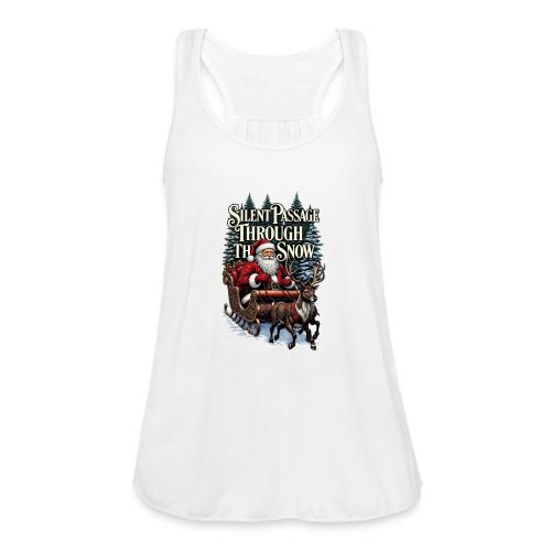 Nostalgic Santa T-Shirt - Women's Flowy Tank Top by Bella