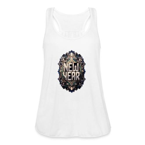 Evergreen New Year T-Shirt - Women's Flowy Tank Top by Bella