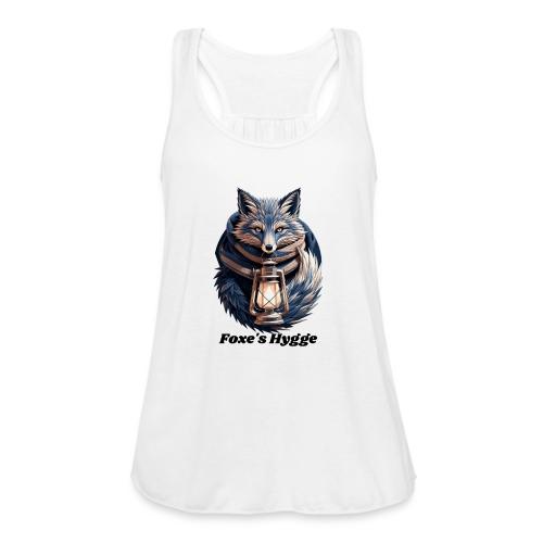 Hygge Ember Fox T-Shirt - Women's Flowy Tank Top by Bella