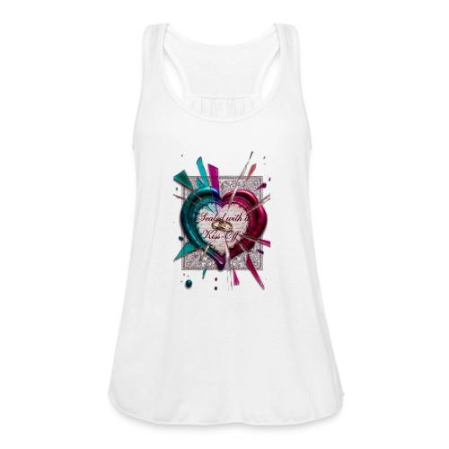Sealed with a Kiss-Off T-Shirt - Women's Flowy Tank Top by Bella