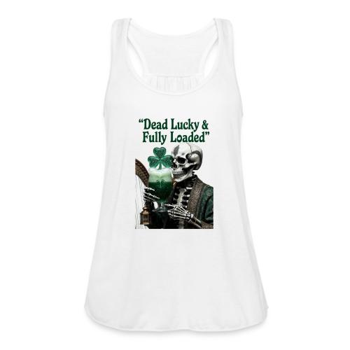 Lucky Skeleton Stout T-Shirt - Women's Flowy Tank Top by Bella