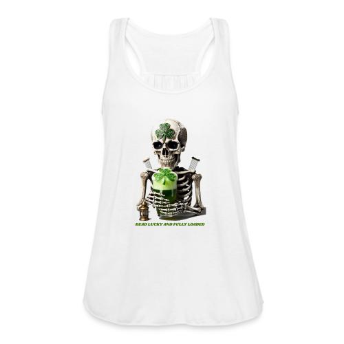 Eternal Stout Skeleton Graphic Tee - Women's Flowy Tank Top by Bella