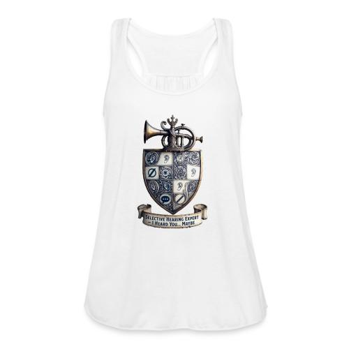 Selective Hearing Expert Crest T Shirt - Women's Flowy Tank Top by Bella