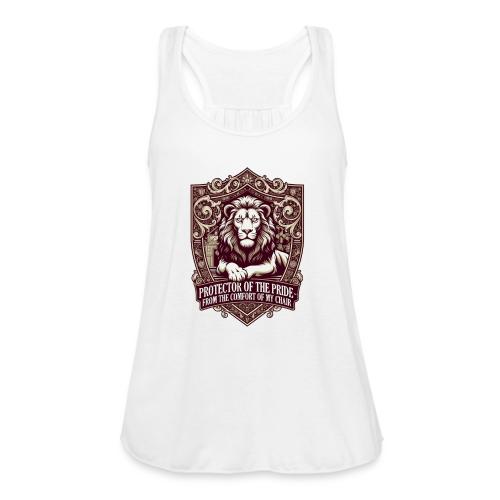 Protector of the Pride T Shirt, Sarcastic Dad Gif - Women's Flowy Tank Top by Bella