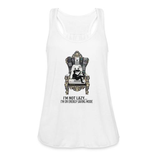 Remote Throne Procrastinator T Shirt, Dad Gift - Women's Flowy Tank Top by Bella