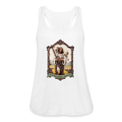 I Am The Good Shepherd T Shirt, Christian Gift - Women's Flowy Tank Top by Bella