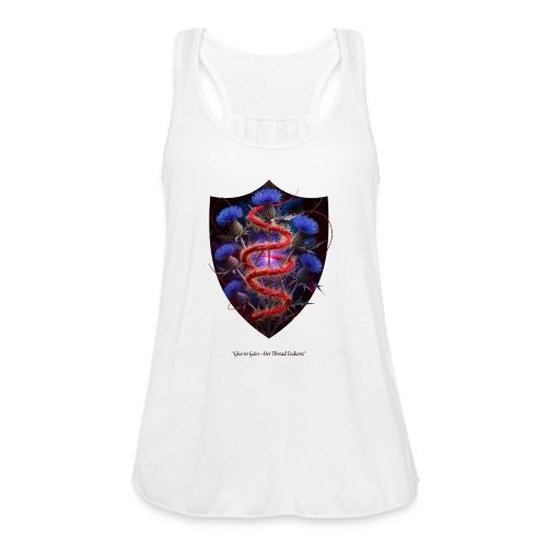Women’s Day Crimson Thread Matriarch T Shirt, Gift - Women's Flowy Tank Top by Bella