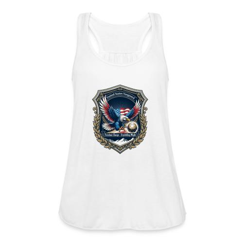 USA Eagle Vanguard T-Shirt,American Flag PrideGift - Women's Flowy Tank Top by Bella