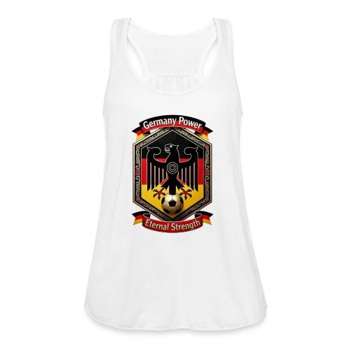 Germany Eagle Power T-Shirt, Flag Pride Gift - Women's Flowy Tank Top by Bella