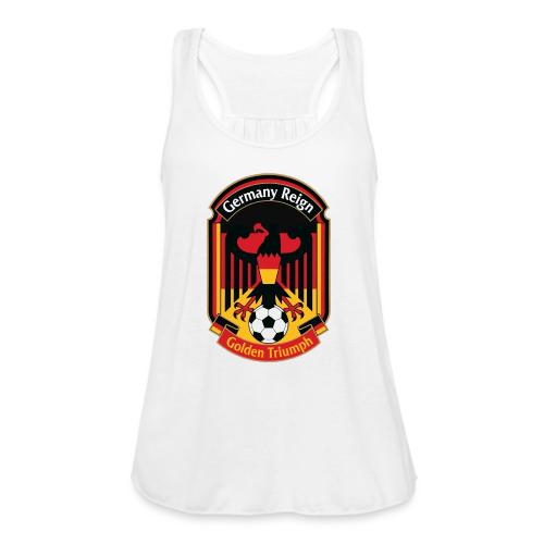 Germany Eagle Reign T-Shirt, German Flag Gift - Women's Flowy Tank Top by Bella