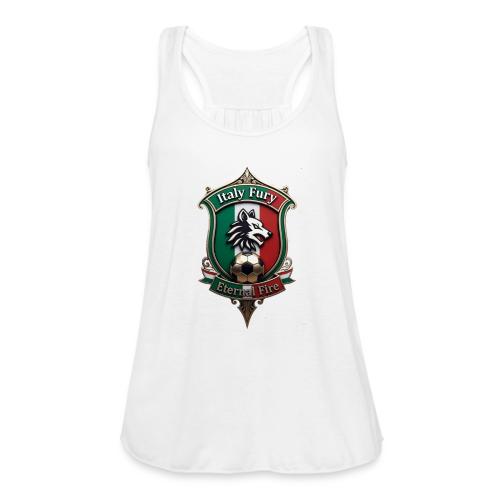 Italy heritage Wolf Fury Tee, Pride Badge Gift - Women's Flowy Tank Top by Bella