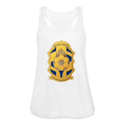 Riyadh Crown T Shirt, Modern Desert Pride Gift - Women's Flowy Tank Top by Bella