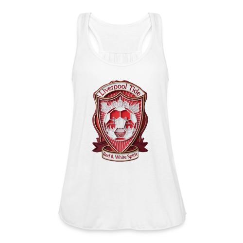 Liverpool Tide T Shirt, Soccer City Pride Gift - Women's Flowy Tank Top by Bella