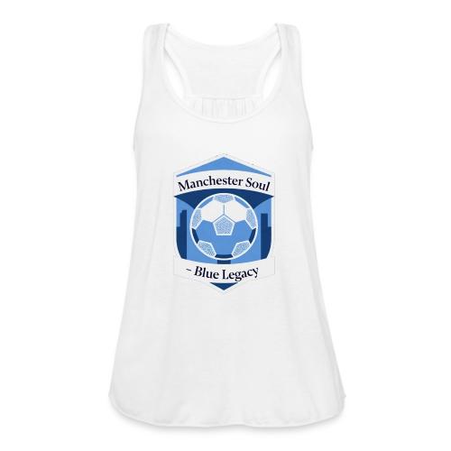 Manchester Soul Soccer City Emblem T Shirt, Gift - Women's Flowy Tank Top by Bella