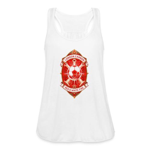 Red London Cannon T Shirt,Football City Pride Gift - Women's Flowy Tank Top by Bella