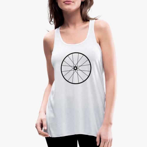 Bicycle Wheel - Women's Flowy Tank Top by Bella