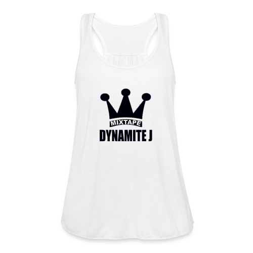Dynamite J Logo BLACK - Women's Flowy Tank Top by Bella