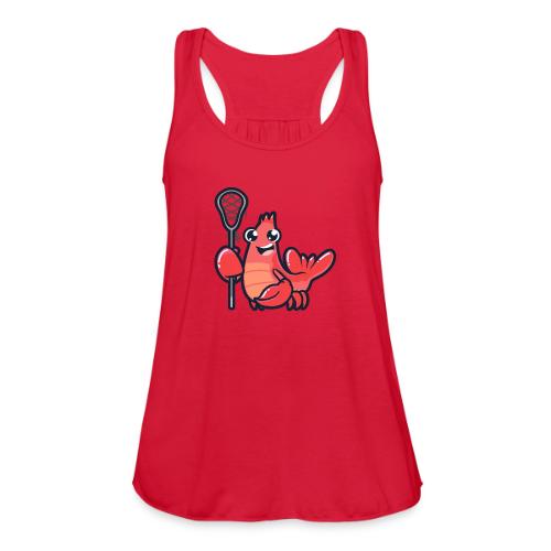 UNS Lobsters Mascot - Women's Flowy Tank Top by Bella