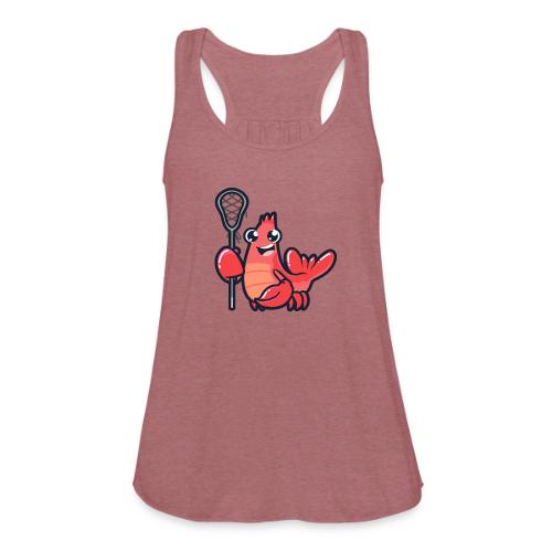 UNS Lobsters Mascot - Women's Flowy Tank Top by Bella