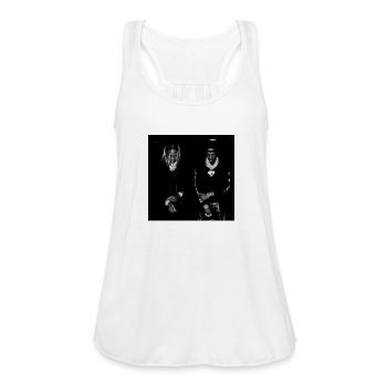 Cool Style - Women's Flowy Tank Top by Bella - white - Front - Julia (174cm)