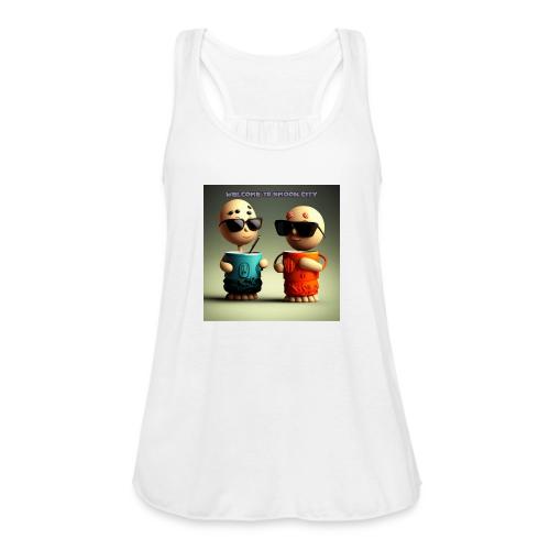 Welcome to Smoon City - Women's Flowy Tank Top by Bella