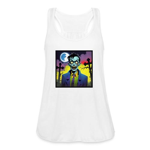 Graveyard Zombie - Women's Flowy Tank Top by Bella