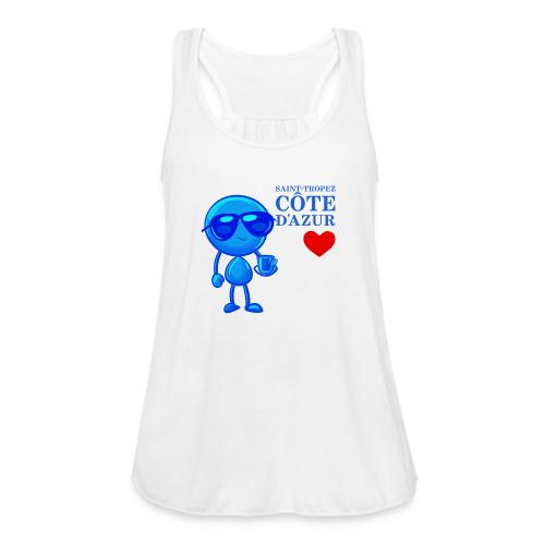 Smoon City_Saint Tropez Côte d'Azur - Women's Flowy Tank Top by Bella