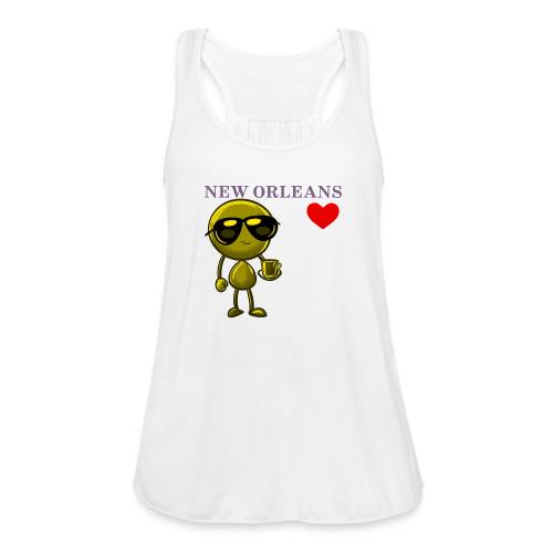 Smoon City_New Orleans - Women's Flowy Tank Top by Bella