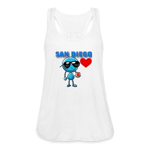 Smoon City_San Diego - Women's Flowy Tank Top by Bella