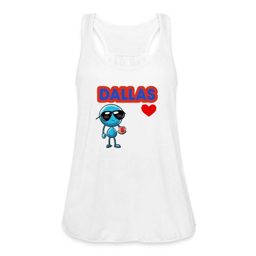 Smoon City_Dallas - Women's Flowy Tank Top by Bella