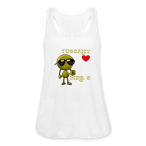 Smoon City_Tuscany Mrs. S - Women's Flowy Tank Top by Bella