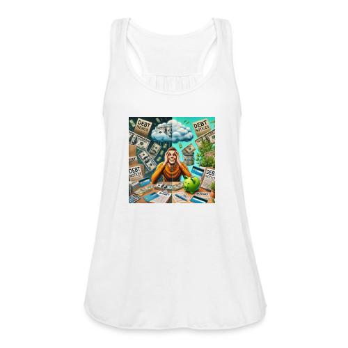 DALLE 2025 09 13 15 58 23 A conceptual illus - Women's Flowy Tank Top by Bella