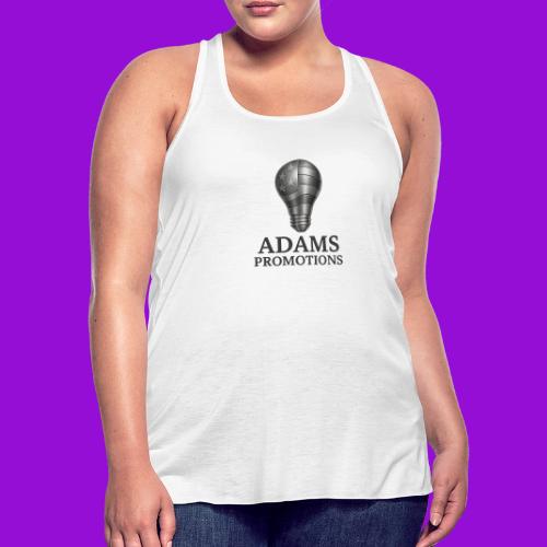 Adams Promotions Brushed Steel light Logo - Women's Flowy Tank Top by Bella