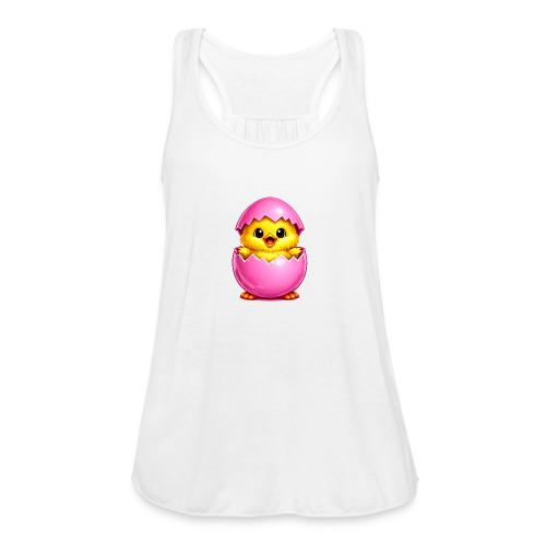 Easter Chick Pink - Women's Flowy Tank Top by Bella