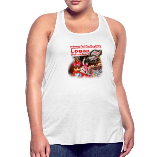 Logan Schuchart #LetsRaceTwo Winner - Women's Flowy Tank Top by Bella