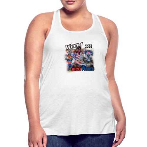 Rico Abreu #LetsRaceTwo Winner - Women's Flowy Tank Top by Bella