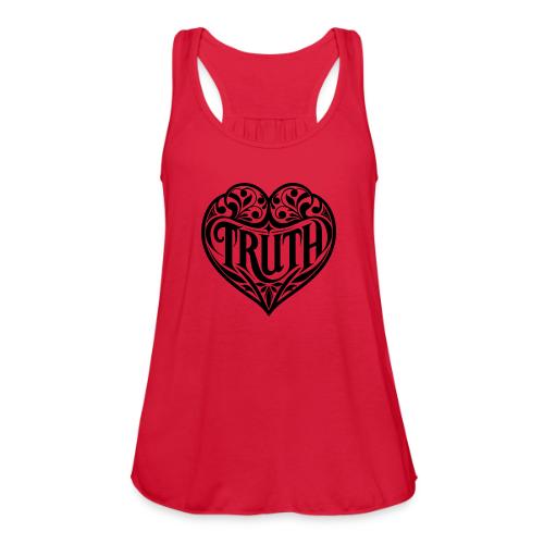 TRUTH in HEART - Women's Flowy Tank Top by Bella