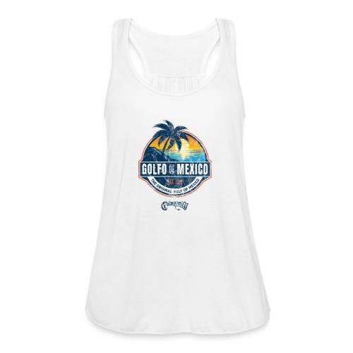 GOLFO DE MEXICO 1 WORN - Women's Flowy Tank Top by Bella